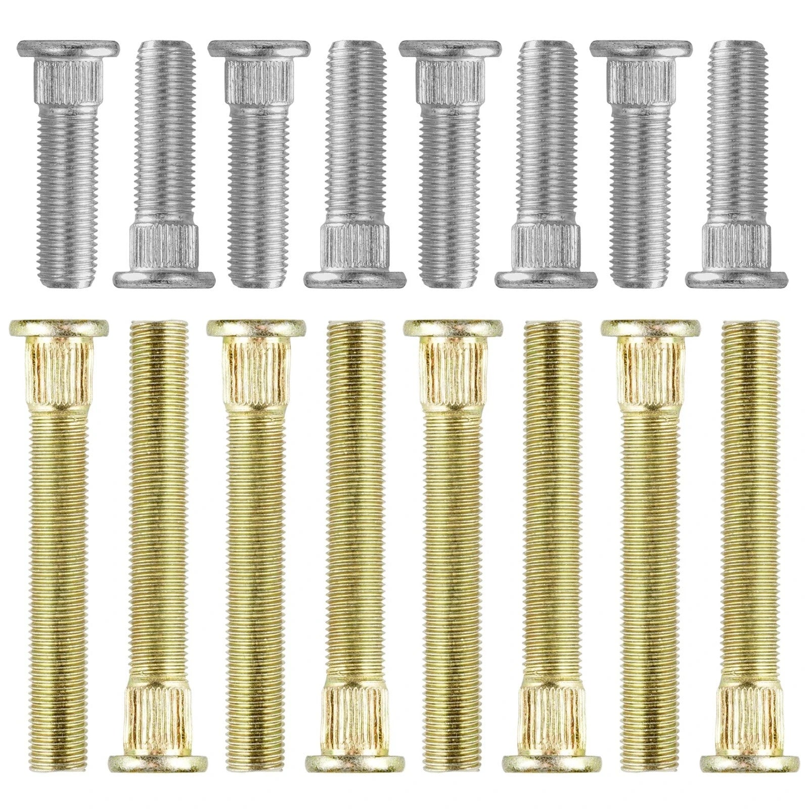 16 Studs Front Rear Wheel Hub Studs for Polaris RZR S 800 EFI 2009 2010 - 2014