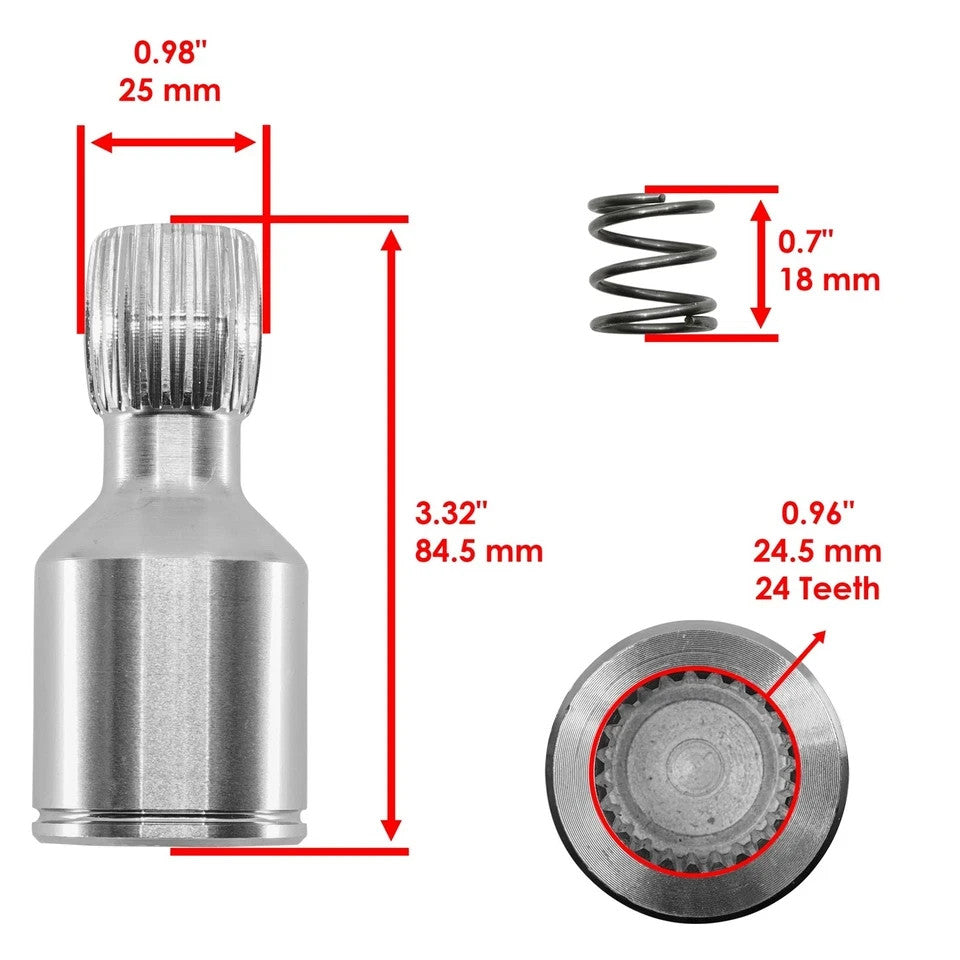 Rear Mid Drive Coupler for Arctic Cat Wildcat 1000 2012-2015/ 1000 LTD 2013-2014