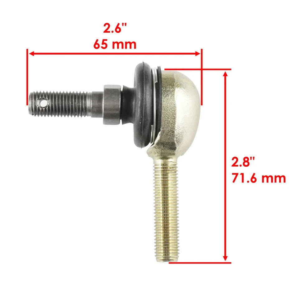 2 Tie Rod Sets for Arctic Cat 500 4X4 TBX TRV LE 2000 2001 2002