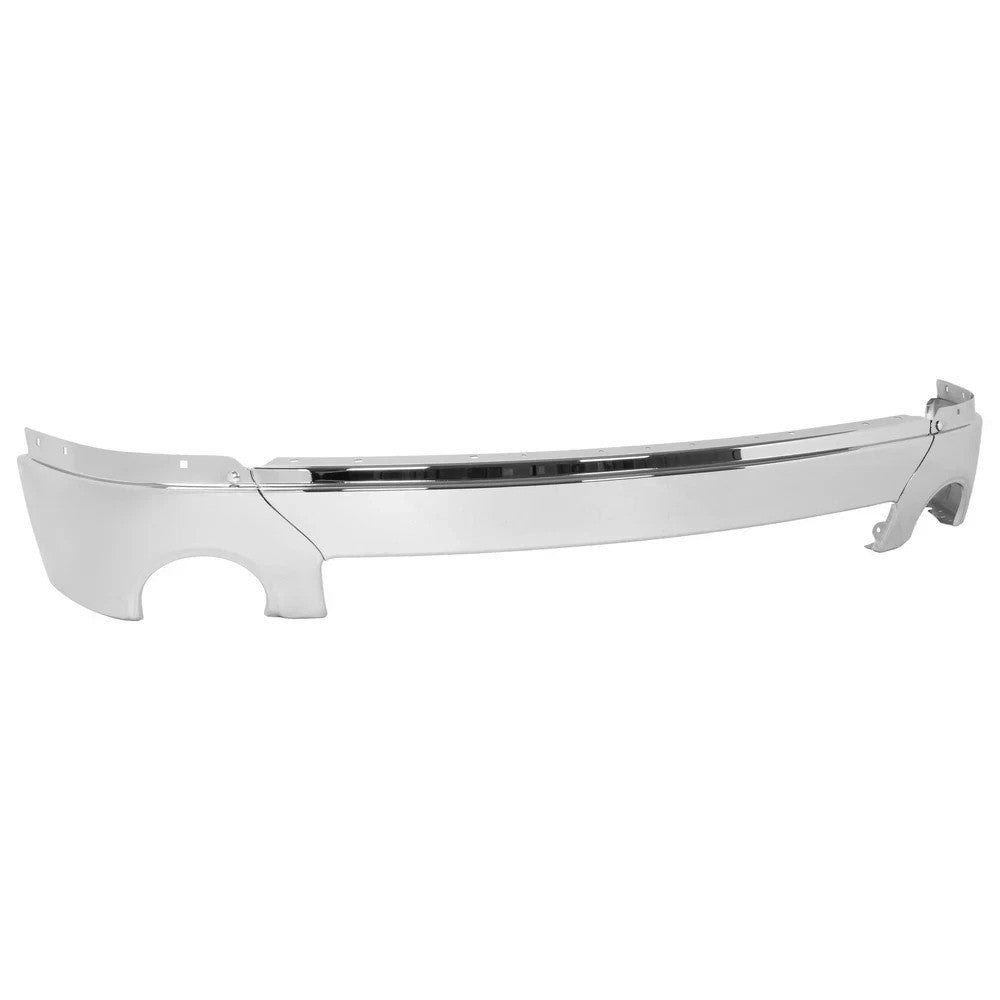 For 07-13 Sierra 1500 Truck Chrome Front Bumper Face Bar W/ Fog Light Holes