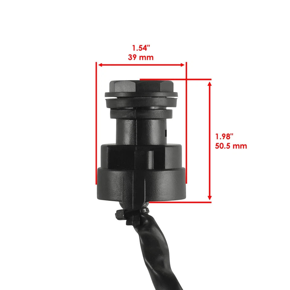Caltric Ignition Key Switch for Yamaha Raptor 350 YFM350 2004-2013 Atv