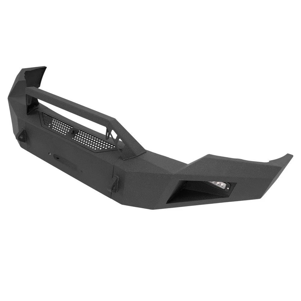For 2003-2005 Dodge Ram 2500 3500 Front Bumper Guard w/Winch Plate & LED Lights