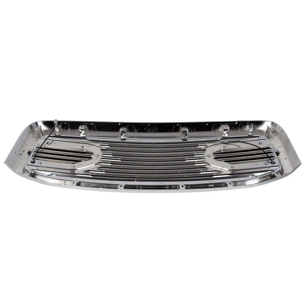 For 06-09 Dodge RAM 2500 3500 1500 Front Hood Chrome Big Horn Grille+Shell+Light