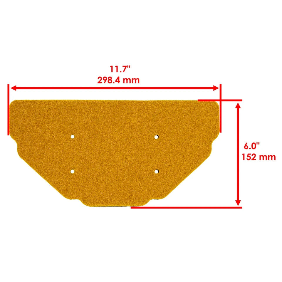 Air Filter for Kawasaki ZX-6R Ninja ZX600 ZZR600 ZX600J / 11013-1274 