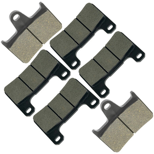 Front & Rear Brake Pads for Suzuki GSXR600 GSX-R600 2004 2005