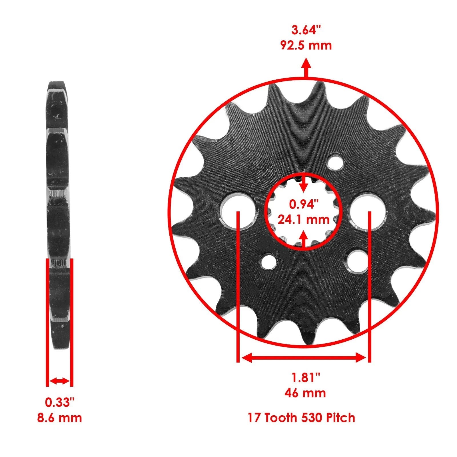 Drive Chain & Sprockets for Kawasaki VN800A VN800B Vulcan 800 Classic 1996-05