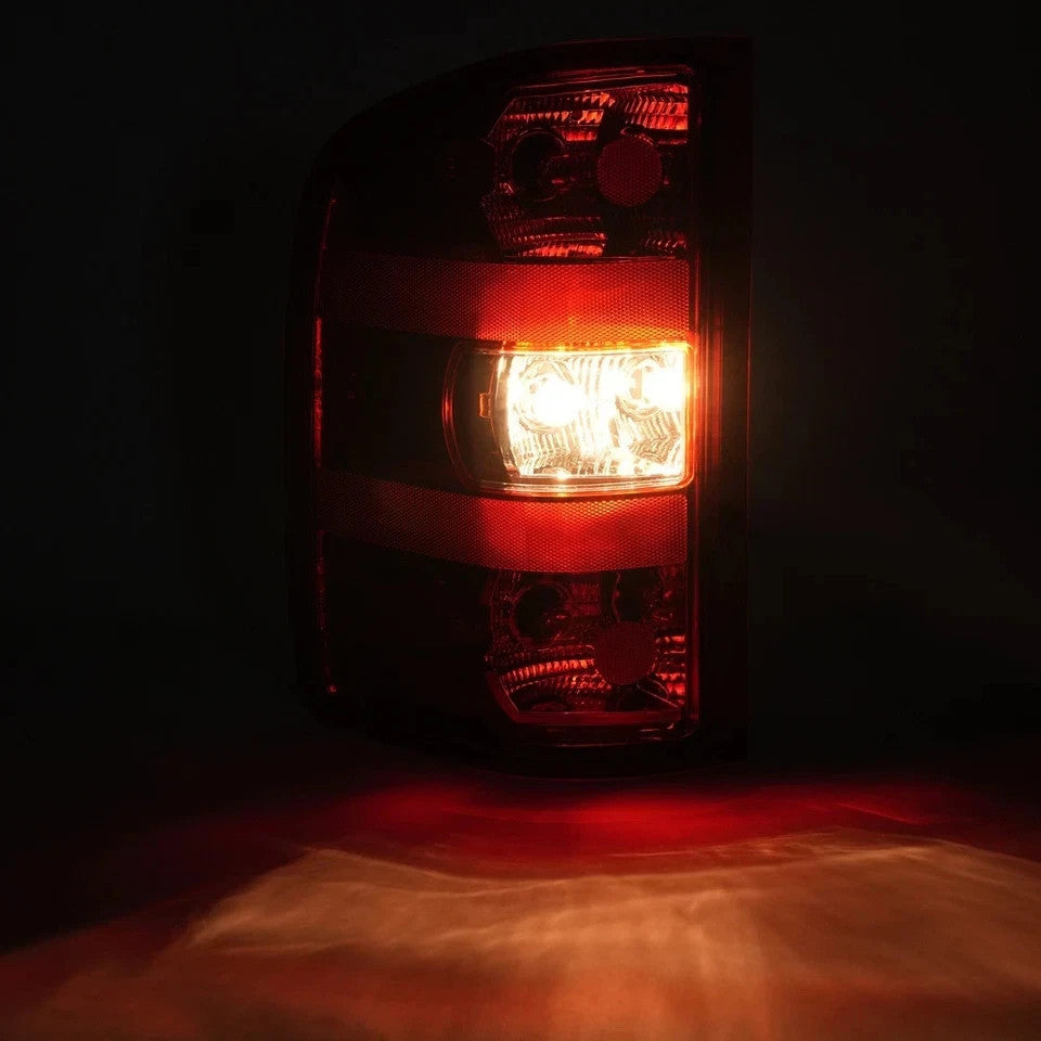 HECASA Left Side Tail Light For 2007-2014 Chevrolet Silverado 1500 2500 3500 HD