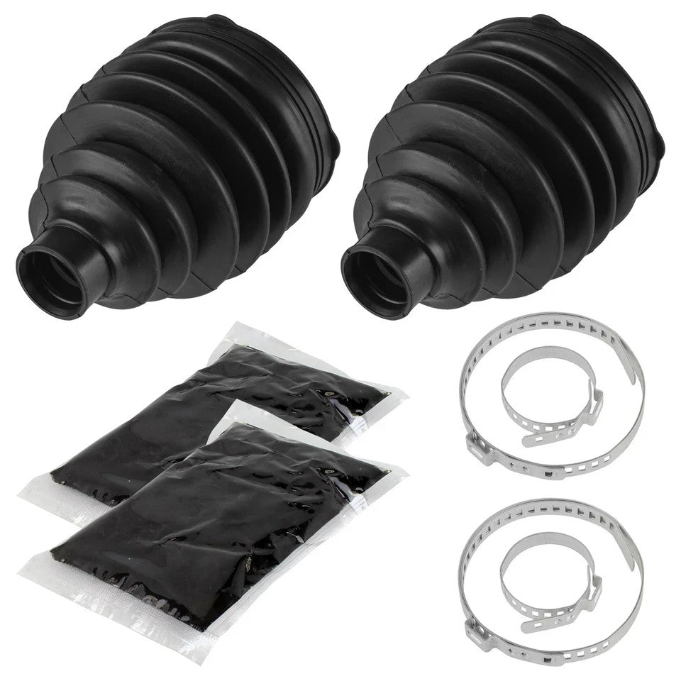 Front Axle Inner Outer CV Boot Kit for Polaris Ranger Crew 800 4X4 EFI 2010