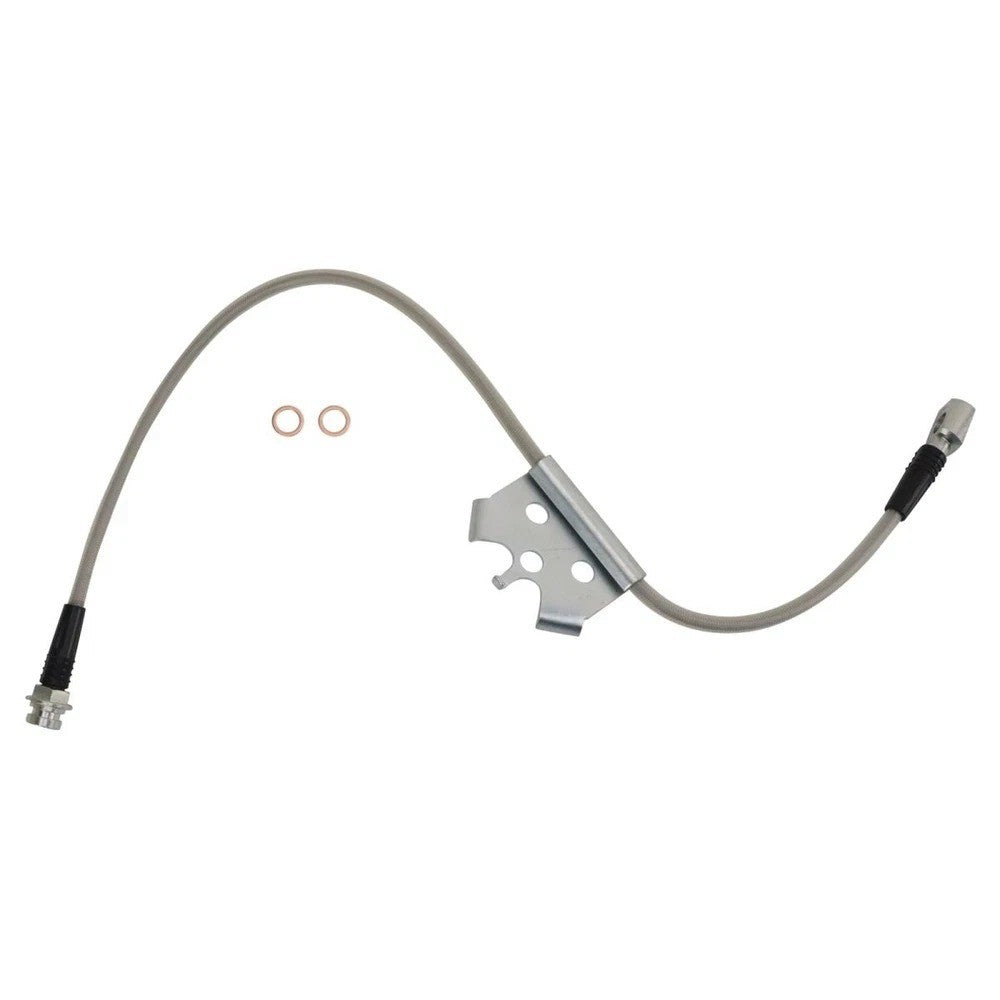 Stainless Steel Front Brake Hose Fits 1996-2000 Chevrolet 1996-2000 GMC