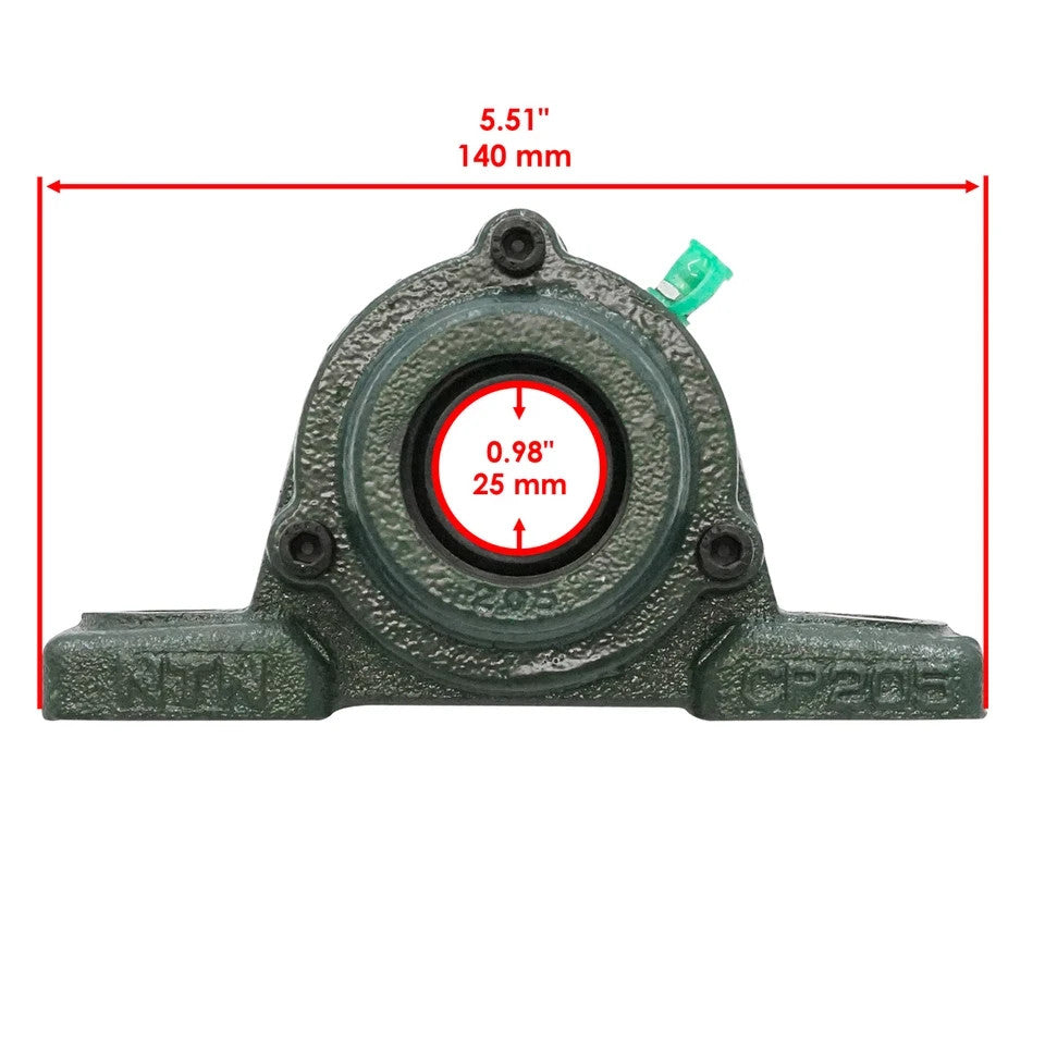 Propeller Shaft Bearing Carrier for Kawasaki Mule 2510 KAF620A 4X4 1994-2000