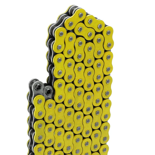 O-Ring Drive Chain for Suzuki RMZ250 RM-Z250 2007 2008 2009 Yellow