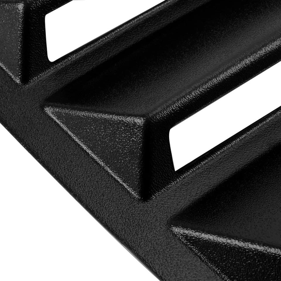 HECASA For Hyundai Genesis Coupe 2010-16 Side Window Louvers Sun Shade ABS Pair