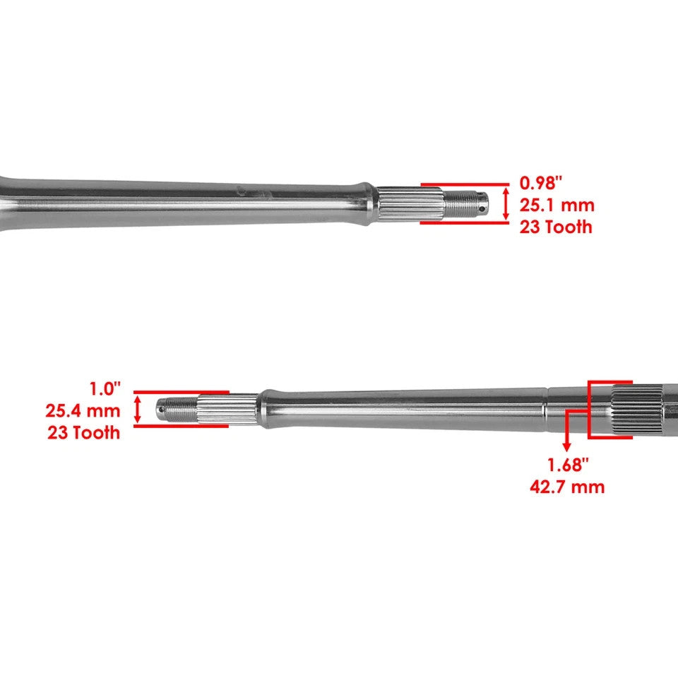 5133722 Rear Axle Shaft For Polaris Predator 500 Outlaw 525 S Outlaw 450 S