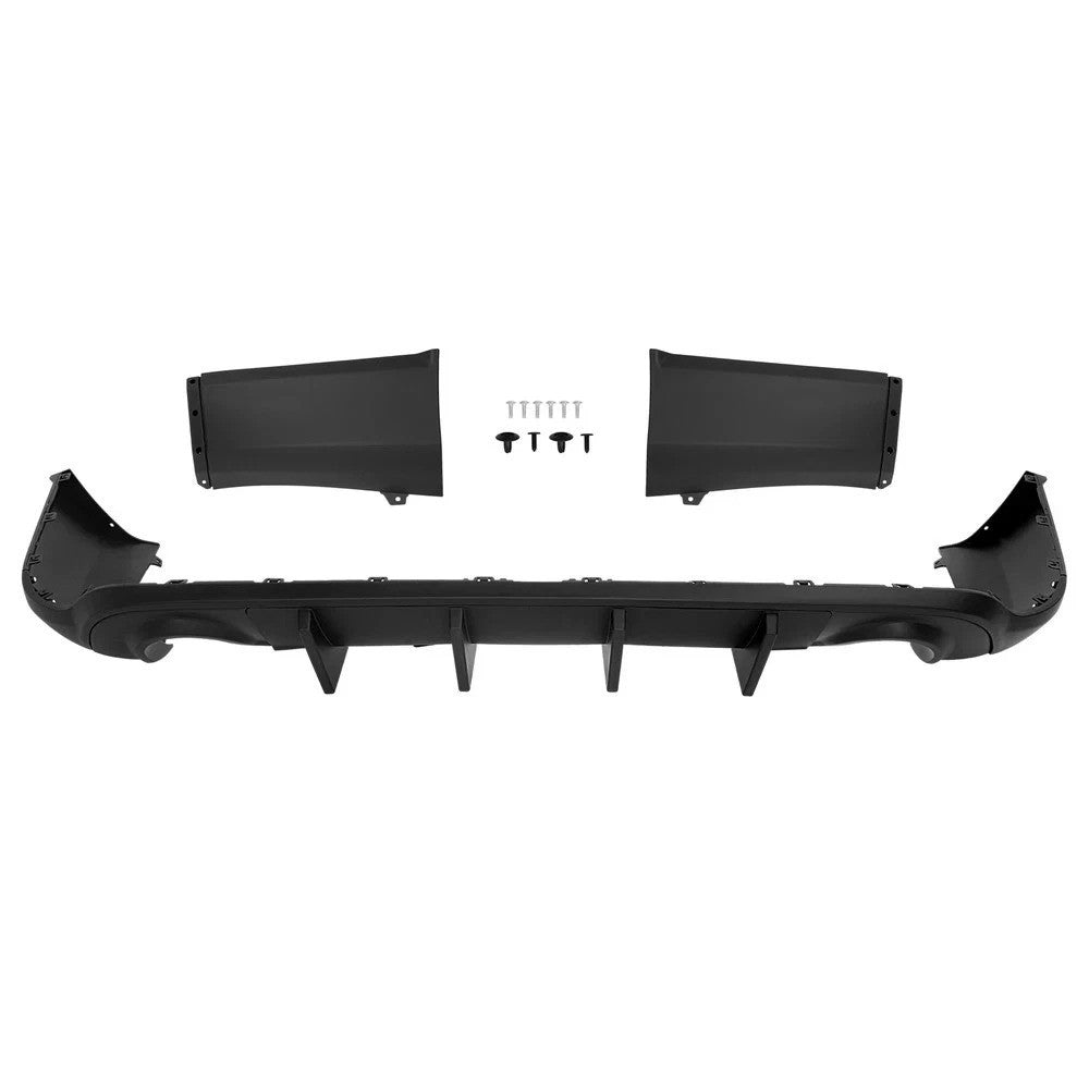 For 2011-2025 DODGE DURANGO Rear Shark Fin Diffuser Matte Black