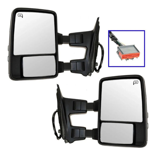 Mirror Power Heated Memory Turn Signal Clearance Textured & for Ford Pickup