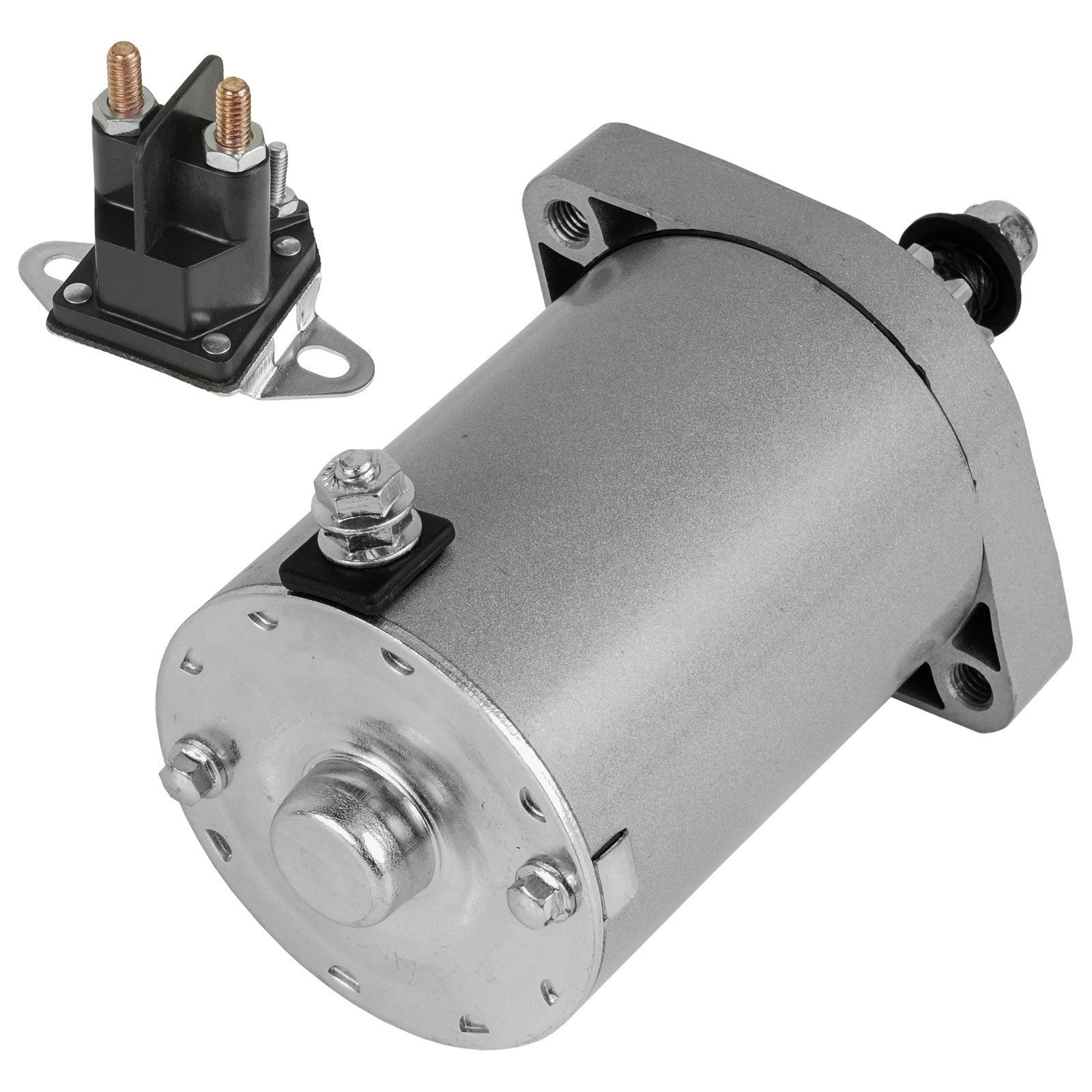 12V Starter with Relay Solenoid for John Deere X350 X350R X354 X360 X370 X380