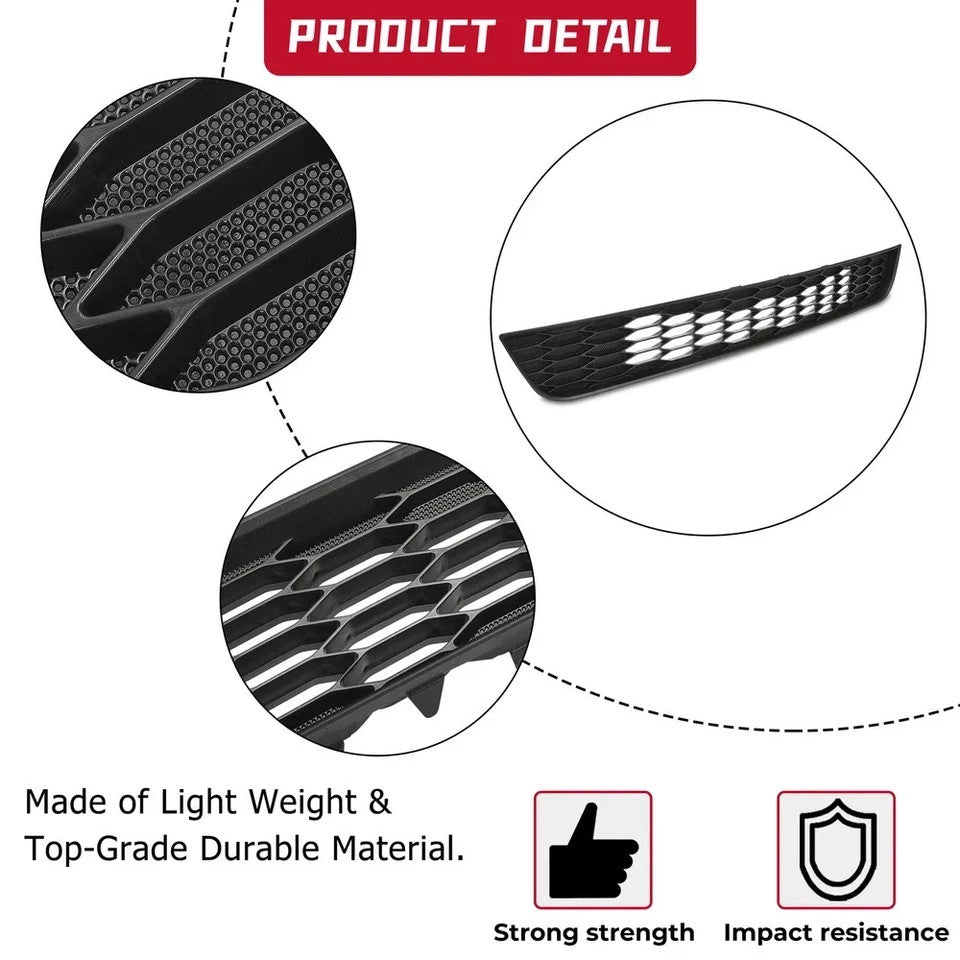 Front Lower Bumper Grille Grill For 2013-2014 13-14 FORD Mustang Black 2-Door