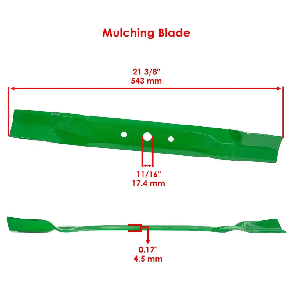 Caltric 42" Deck Blade For John Deere 14.542GS 17.542HS 1642HS 1742HS Sabre