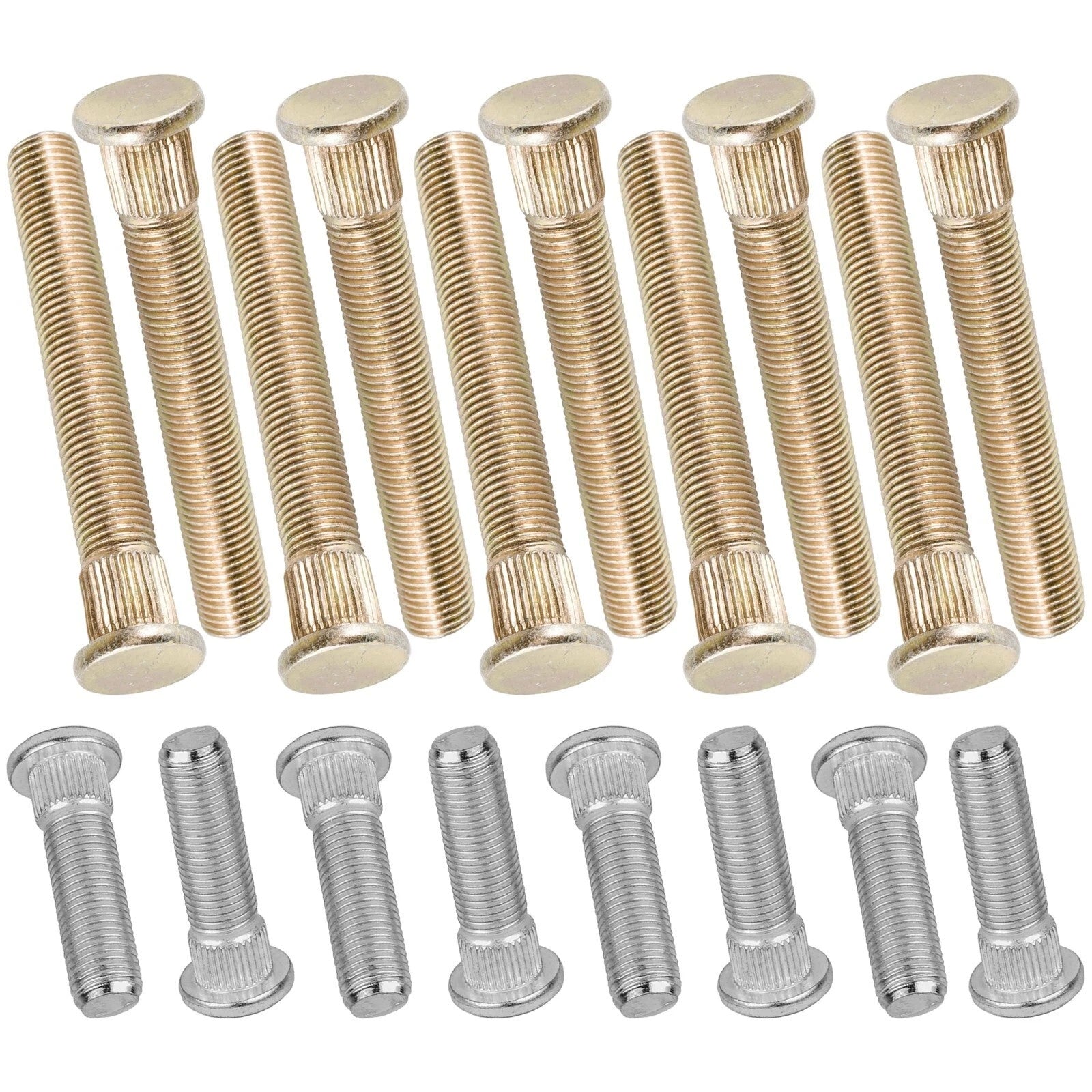16 Studs Front Rear Wheel Hub Studs for Polaris RZR S 800 EFI 2009 2010 - 2014