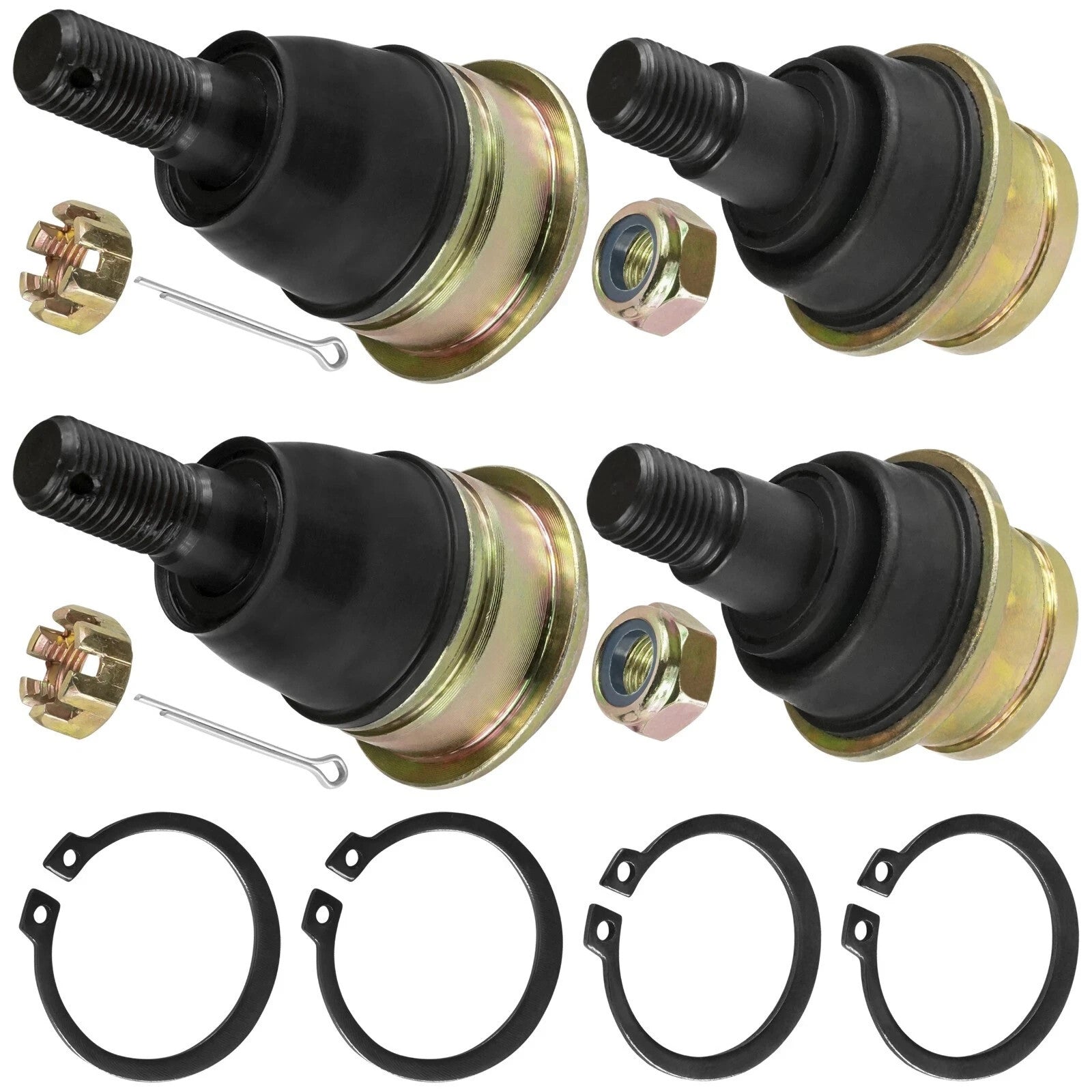 2 Front Knuckle Lower Upper Ball Joint For John Deere Xuv Gator 625I 825I Gas