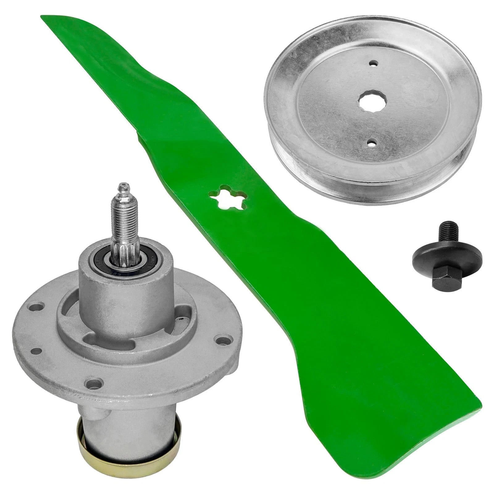 Caltric 539131898 588811002 48" Deck Spindle & Blade Kit For Husqvarna Z 248 F