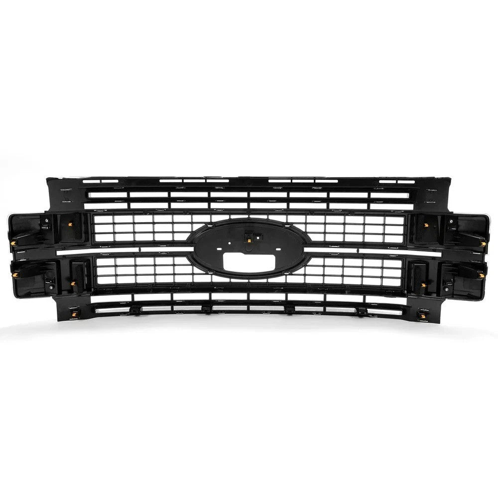 Fits 2017-2019 Super Duty F250 F350 Ford Platinum Bumper Chrome Grille Grill
