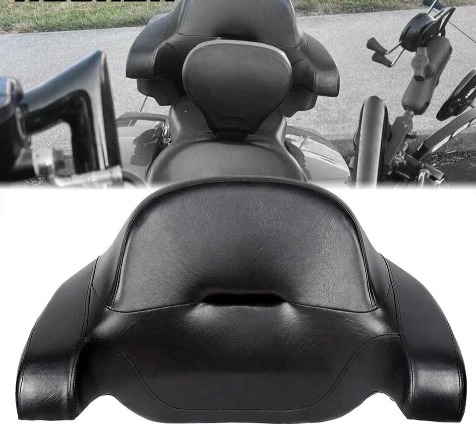 King Chopped Trunk Wrap-around Backrest Pad For Harley Touring Road Glide 2014+