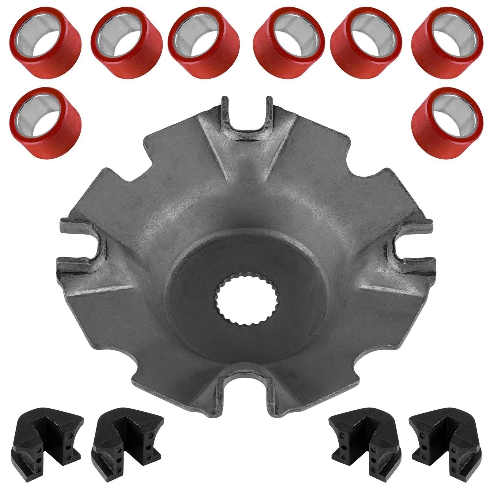 Face Drive Moveable Plate Damper & Roller for Arctic Cat Prowler HDX 700 11-2016