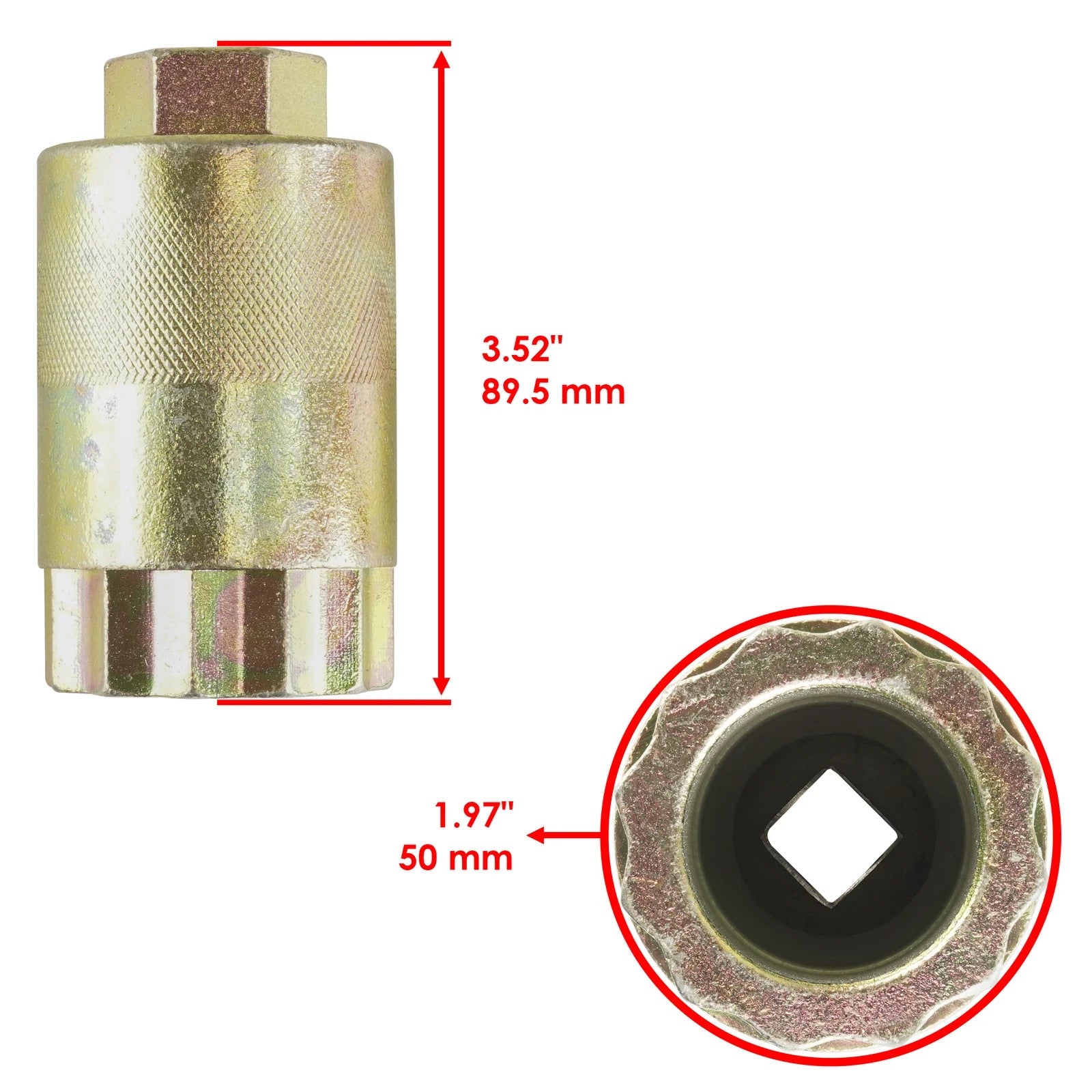 Rear Differential Pinion Nut Tool for Honda TRX300FW Fourtrax 300 4X4 1988-2000