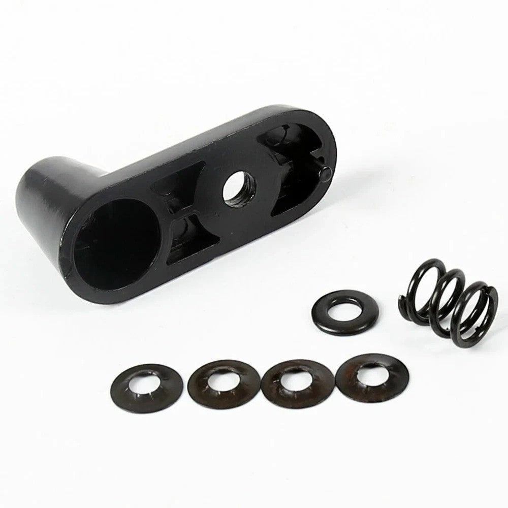 HECASA For New Jeep Wrangler 2003-2006 Aluminum Bracket Sun Visor Repair Kit