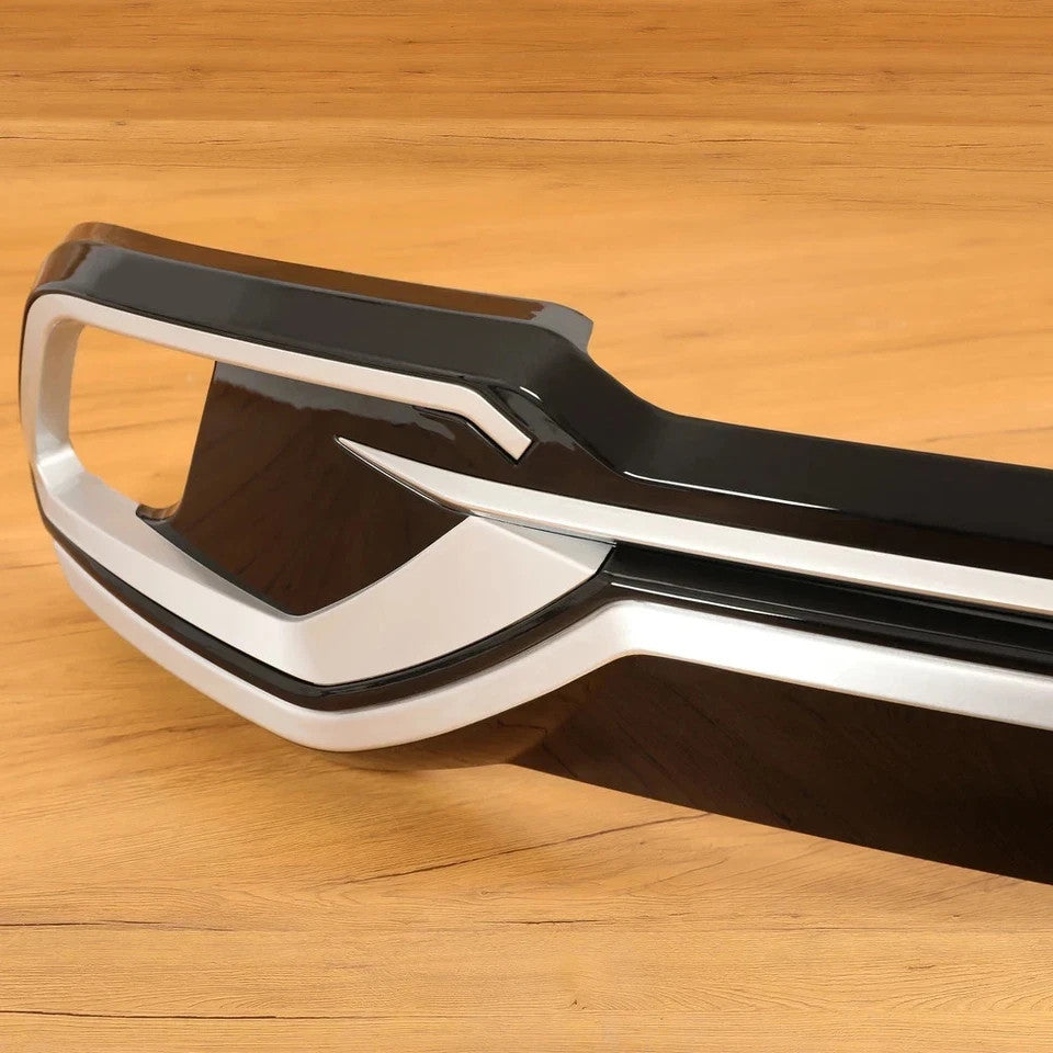 HECASA Rear Bumper Diffuser Spoiler Board ABS For Toyota Highlander 2017-2019