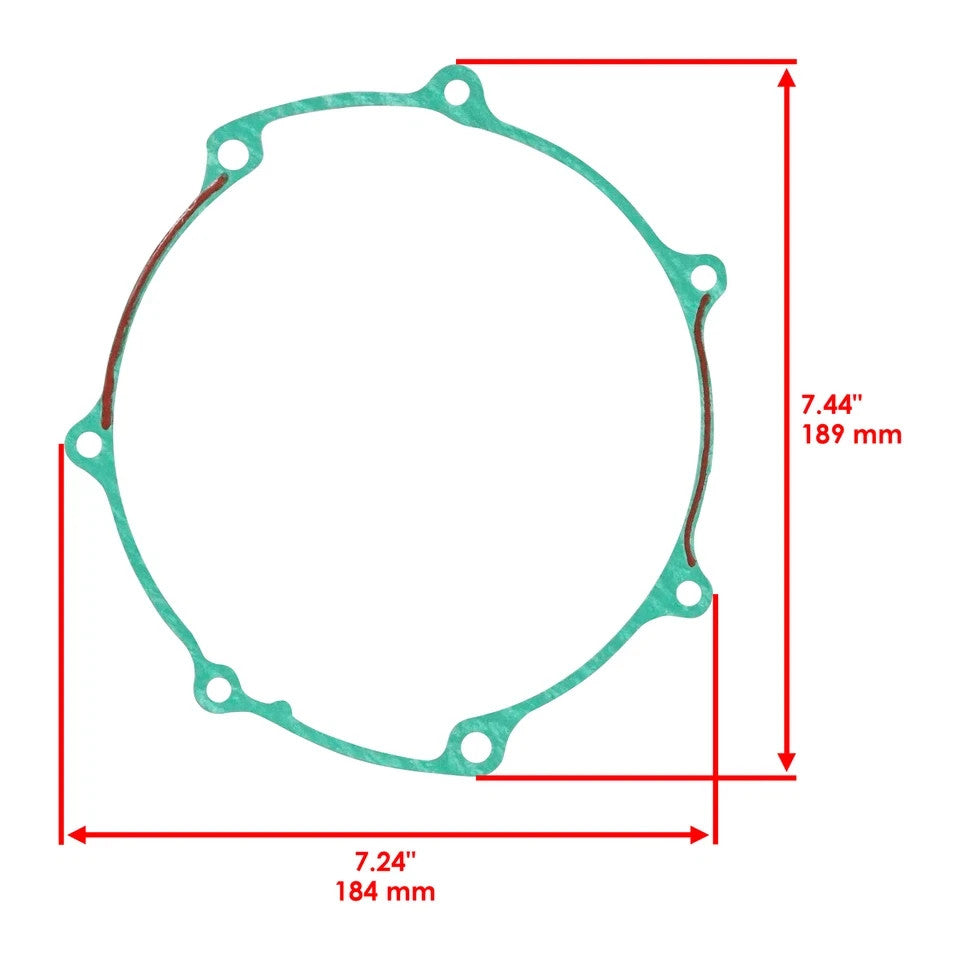 for Yamaha YFZ450 YFZ 450 2004 2005 2006 2007-2013 Clutch Cover Outer Gasket