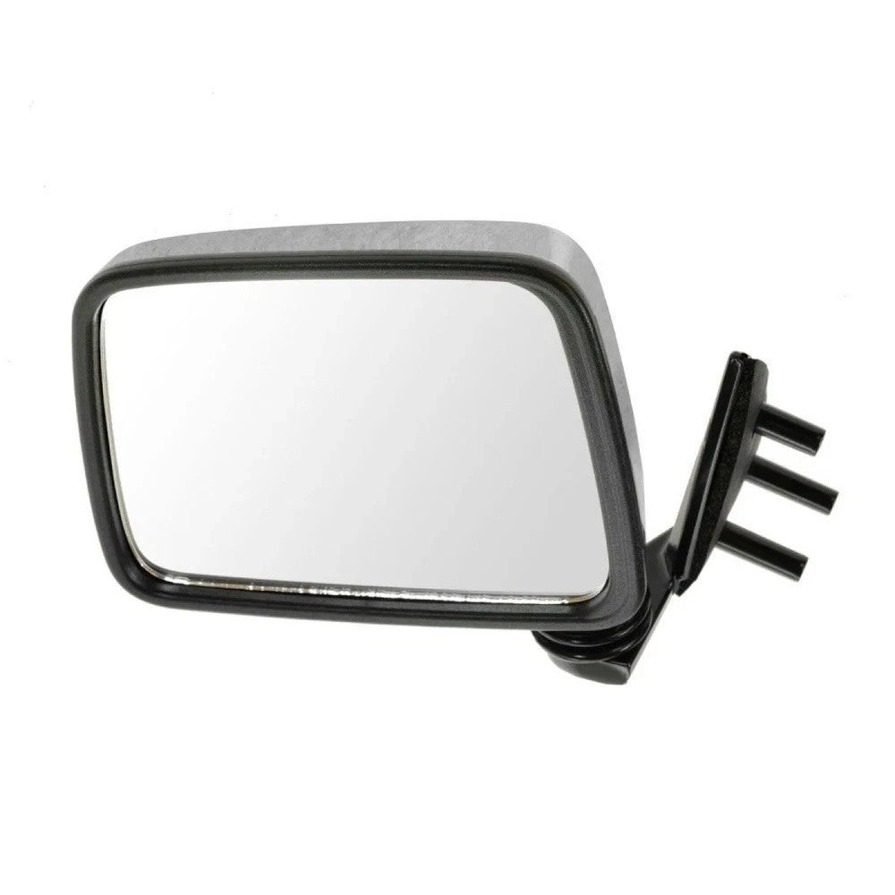 Chrome Manual Side View Mirrors Pair Set for Nissan D21 Hardbody Pickup