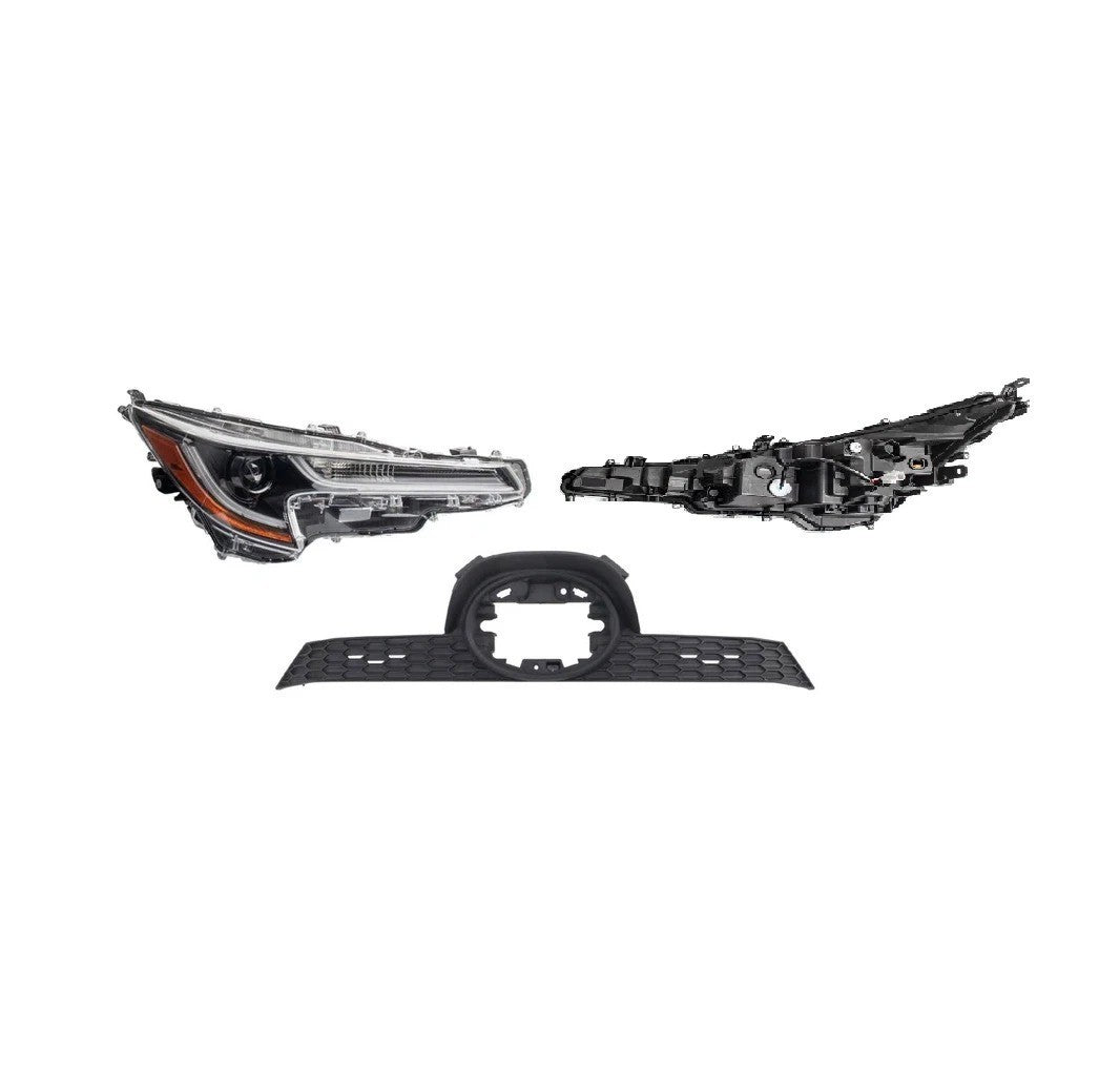 Lighting Kit Fits 2020-2022 Toyota Corolla TO1200442 TO2518197 TO2519197