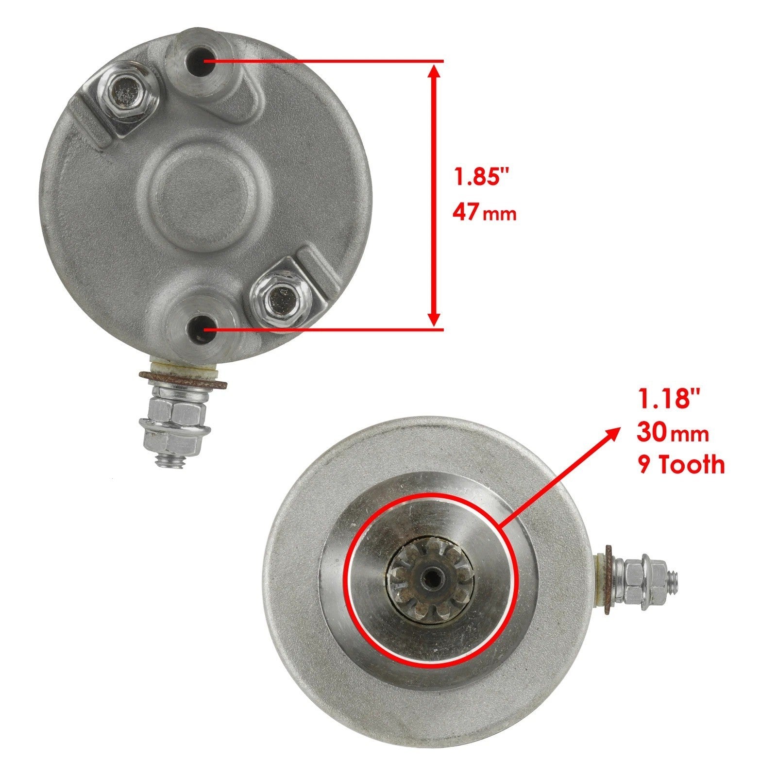 Starter for Yamaha Moto 4 225 250 YFM250 YFM225 Moto-4 1986 1987 1988 89 90 91