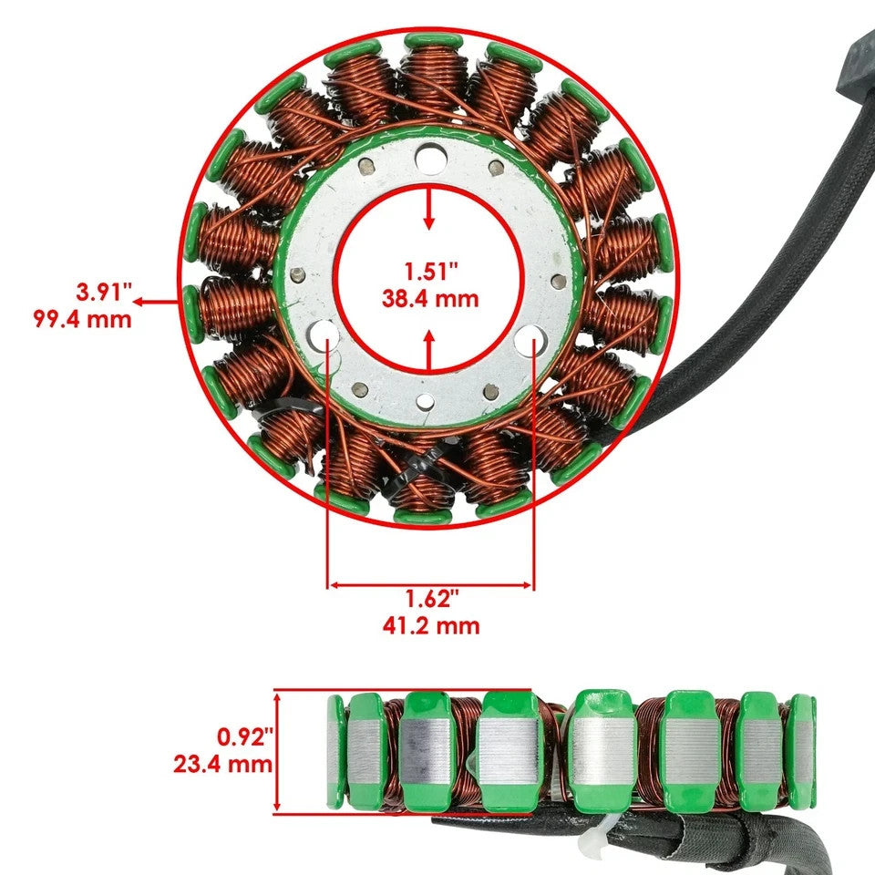 Stator & Regulator Rectifier for Suzuki GSXR600 GSX-R600 1997-2000 W/Gasket