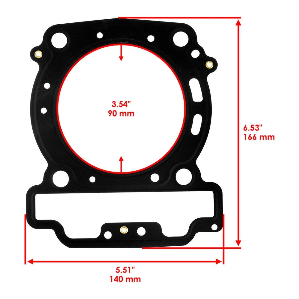 Cylinder Gasket Kit Fits Can-Am 420630210 420630195 420630260