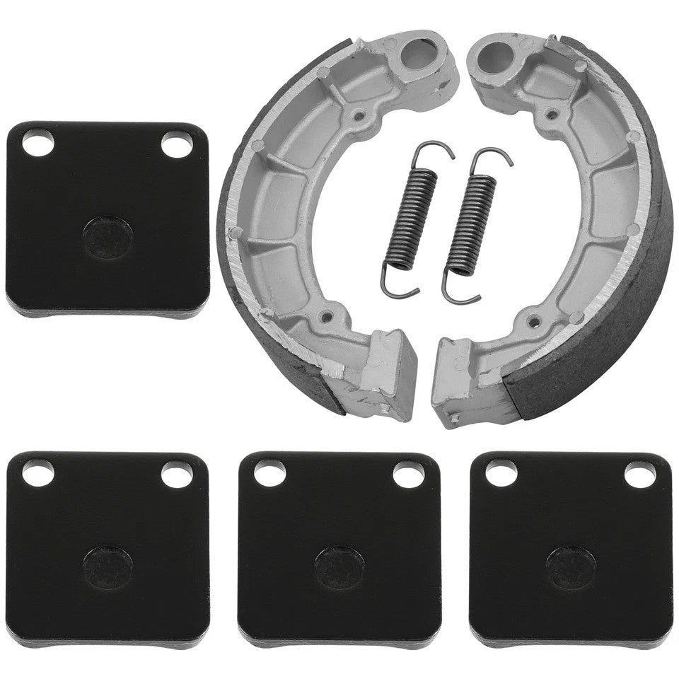 Front Brake Pads & Rear Shoes for Kawasaki KVF400 Prairie 400 4X4 1997-2002