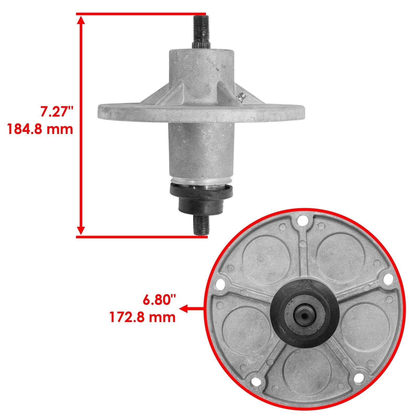 Spindle for Murray 385000x68 385001x51 385002x108 385002x190 385002x50 38"