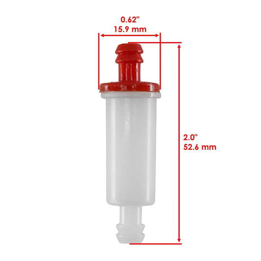 In Line Oil Fuel Filter For Polaris Trail Boss 250 325 330 350 1987-2013 2530009