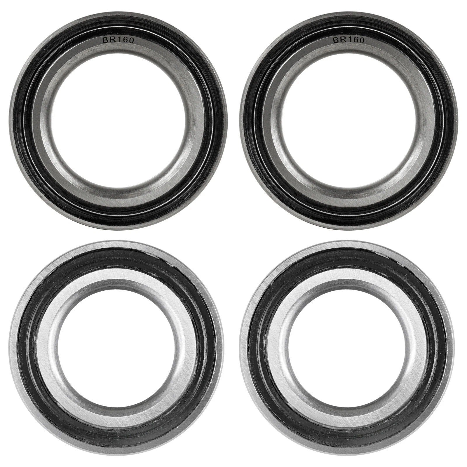 Set of 4 Ball Bearings for Polaris RZR 570 EFI 2012-2016 Front & Rear
