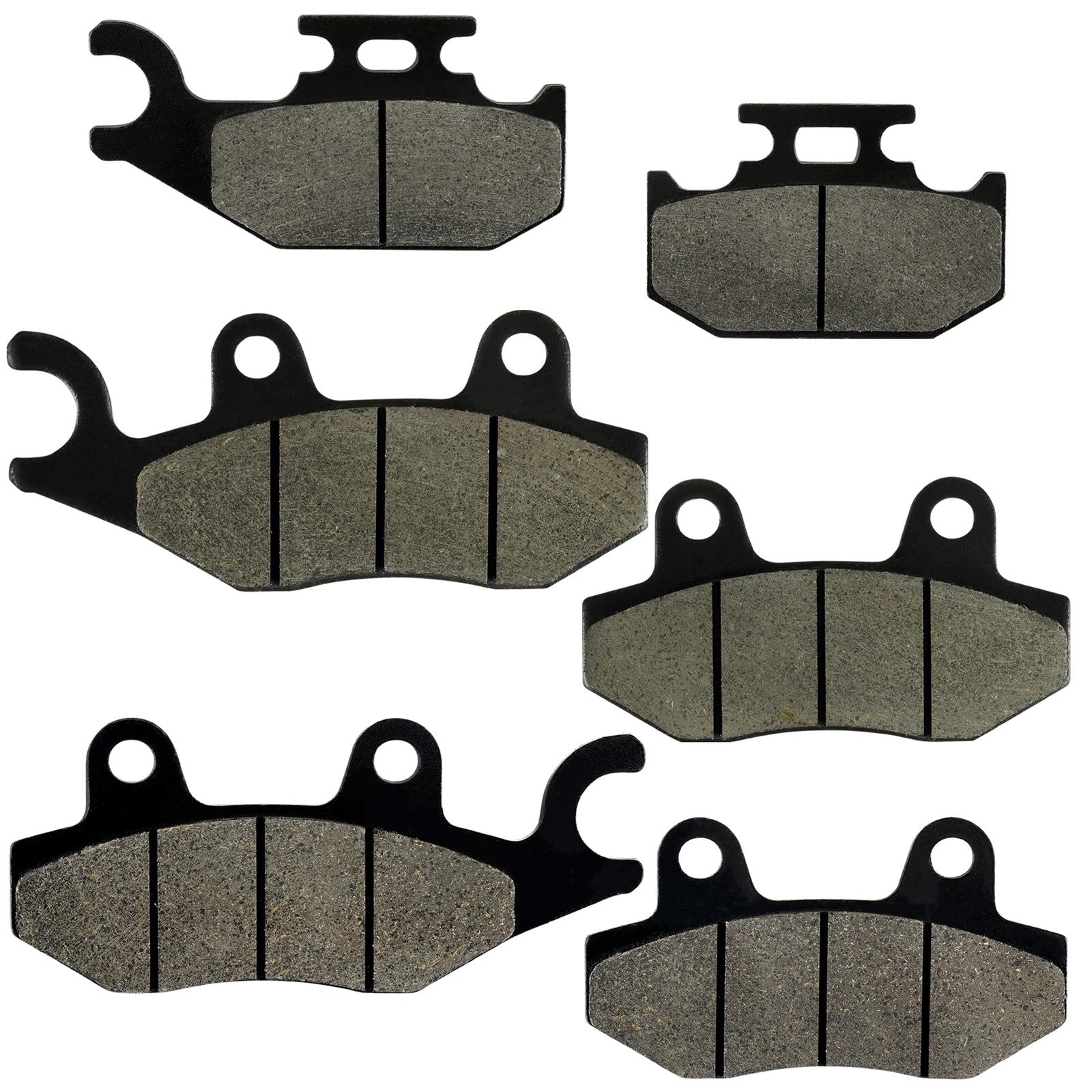 Front Rear Brake Pads for Yamaha Rhino 450 4X4 YXR450 2006-2009