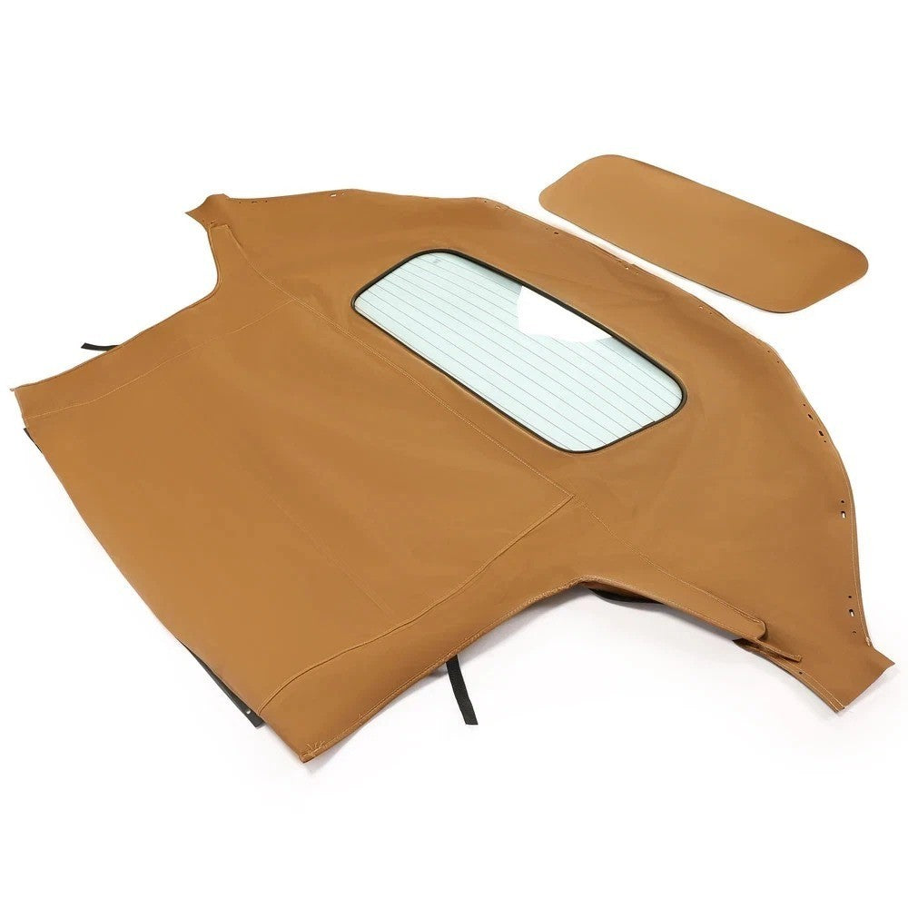 Fits For 90-05 Mazda Miata w/ Heated Glass Window Tan Convertible Soft Top