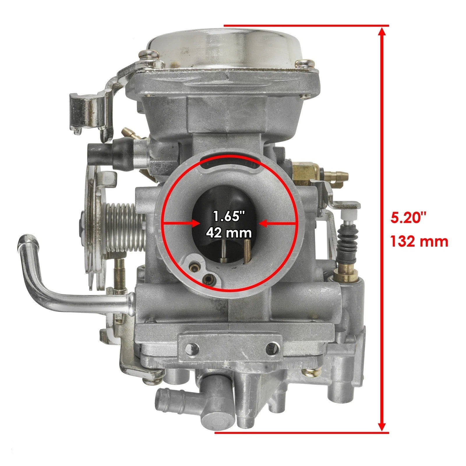 Caltric Carburetor For Yamaha V-Star 250 XV250 2008-2026 2UJ-14900-01-00