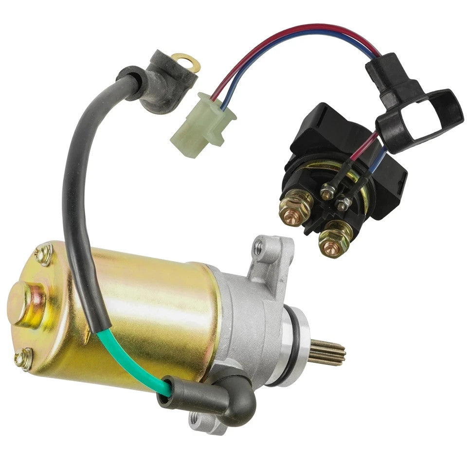Starter & Relay Solenoid for Yamaha Raptor 80 YFM80 2002-2008 Atv New