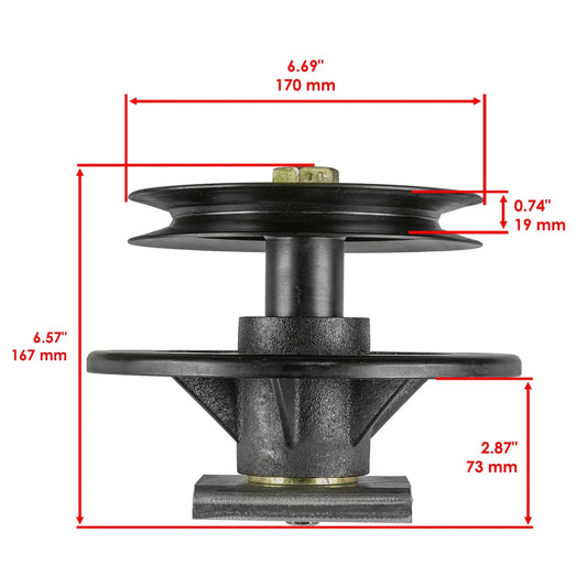 52" Deck Spindle Assembly For Toro 1003976 74179 Z Master Zero Turn Lawn Mower