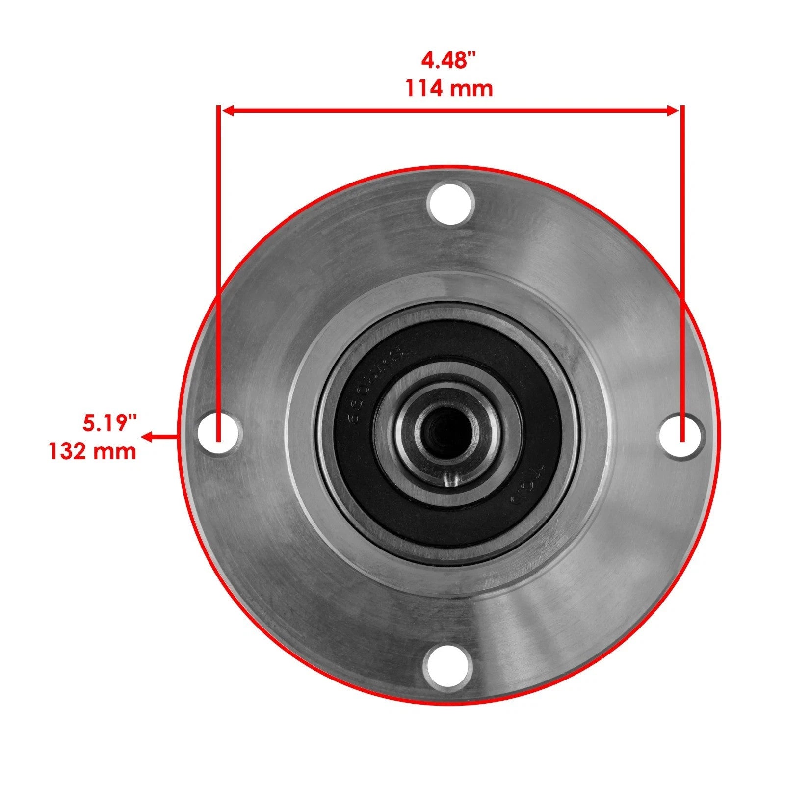 60" Deck Spindle & Pulley for Bad Boy ZT Avenger 2020-2025 033-4301-00