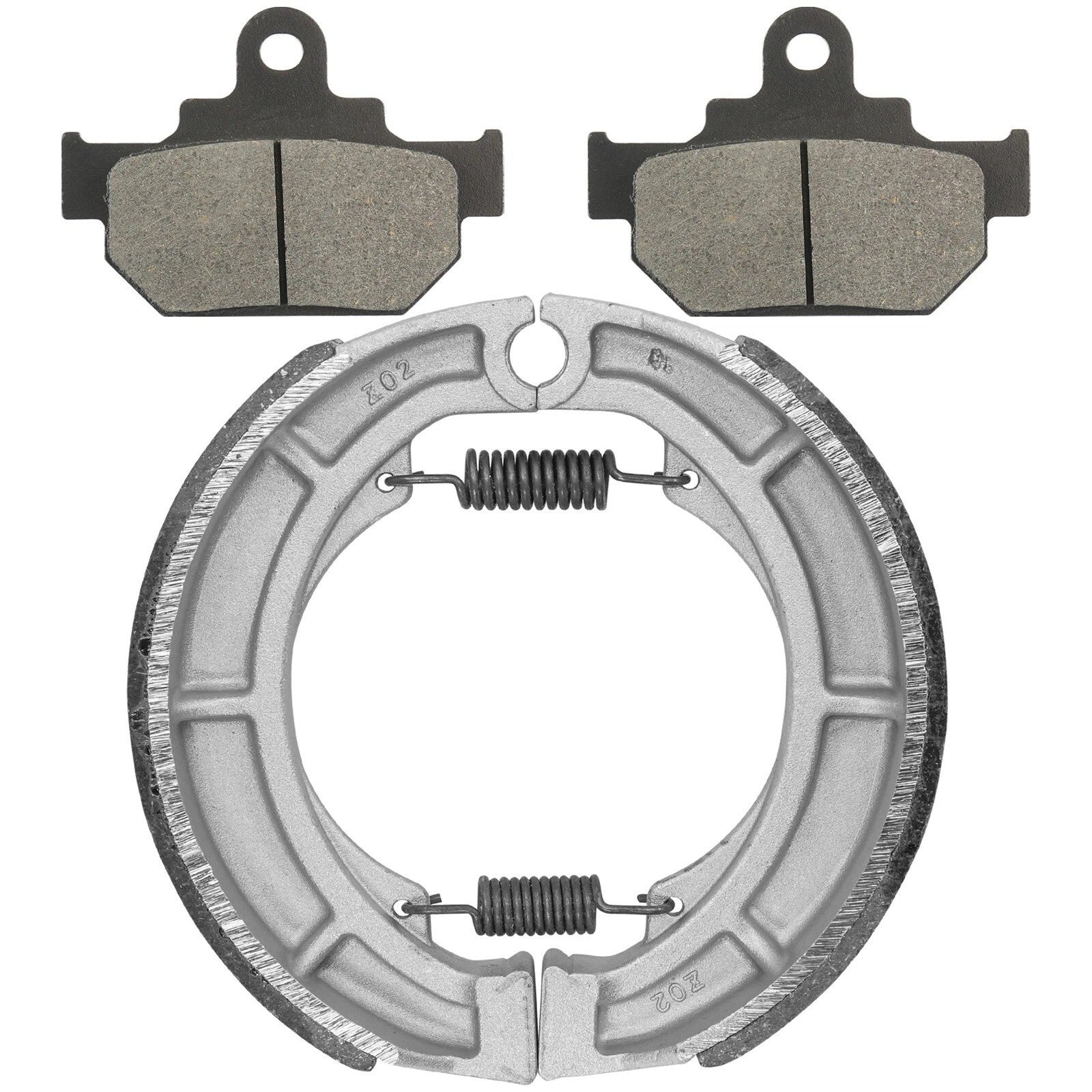 Front Brake Pads & Rear Brake Shoes for Suzuki LS650 Boulevard S40 2005-2019