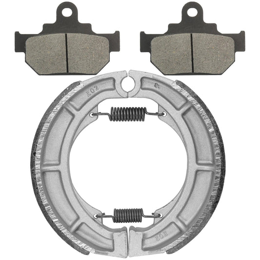 Front Brake Pads & Rear Brake Shoes for Suzuki LS650 Boulevard S40 2005-2019