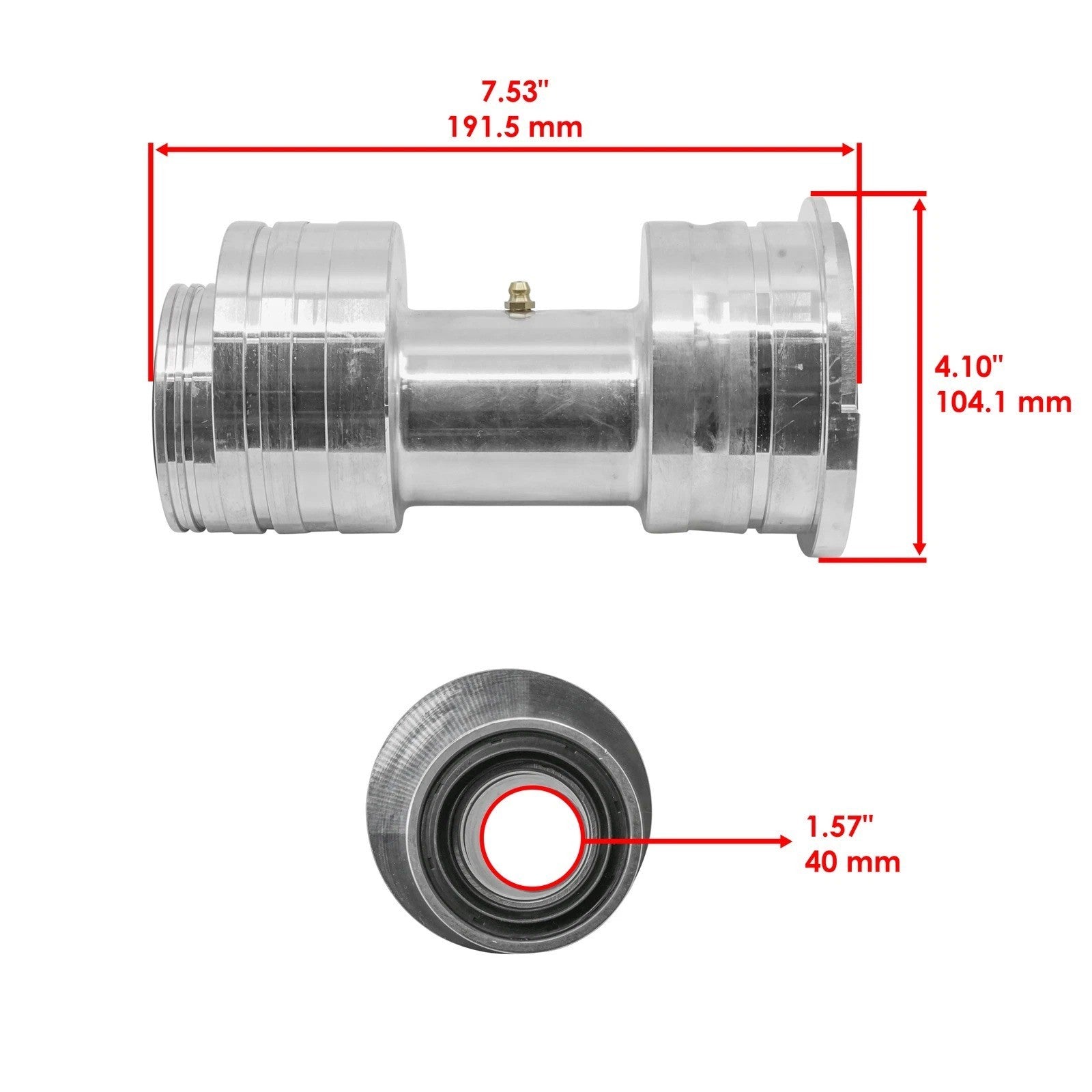 Rear Axle Bearing Carrier Hub for Yamaha YFZ450 YFZ 450 2006-2009
